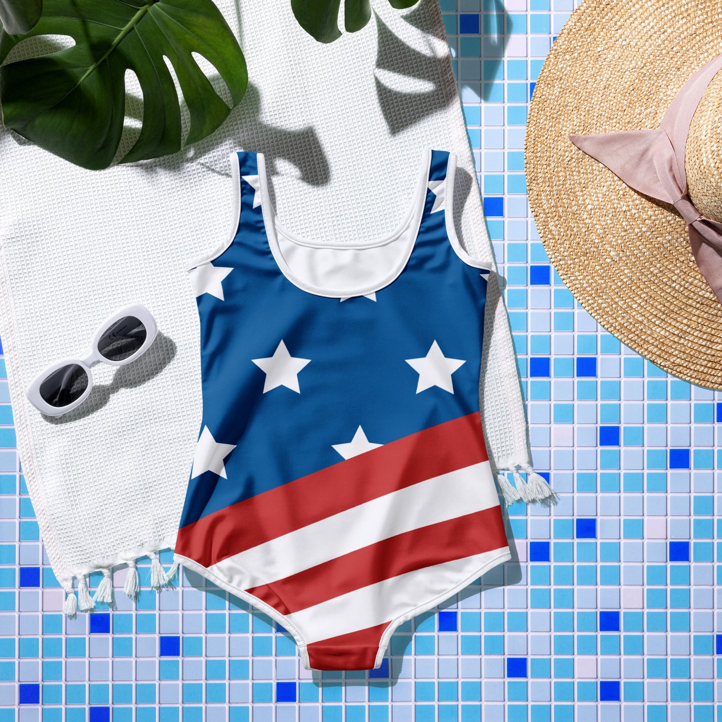 All-Over Print Youth Swimsuit