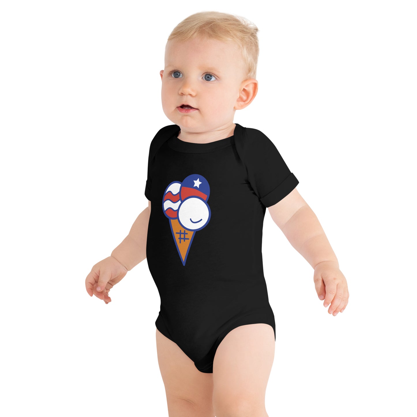 Baby short sleeve one piece