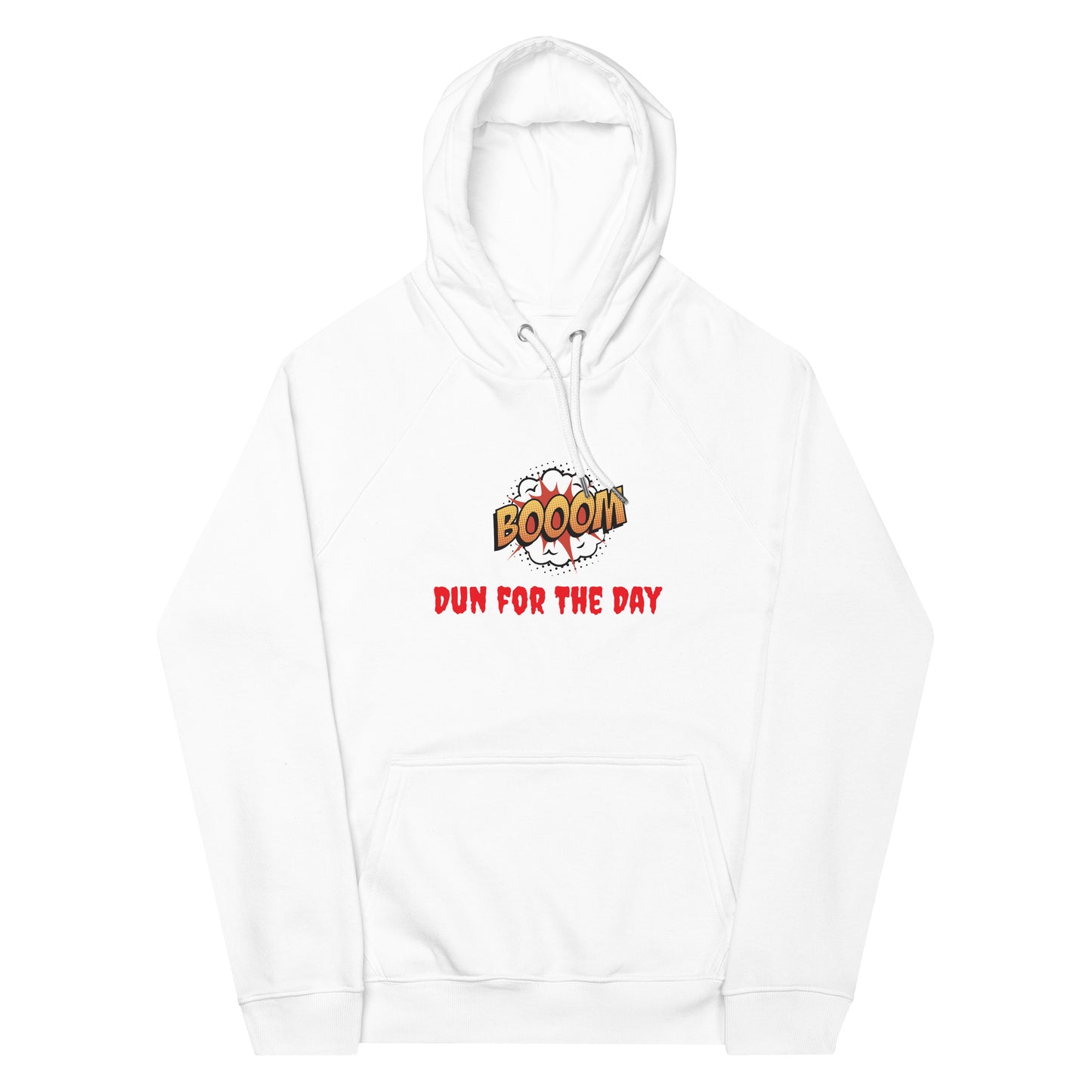 Unisex eco raglan hoodie