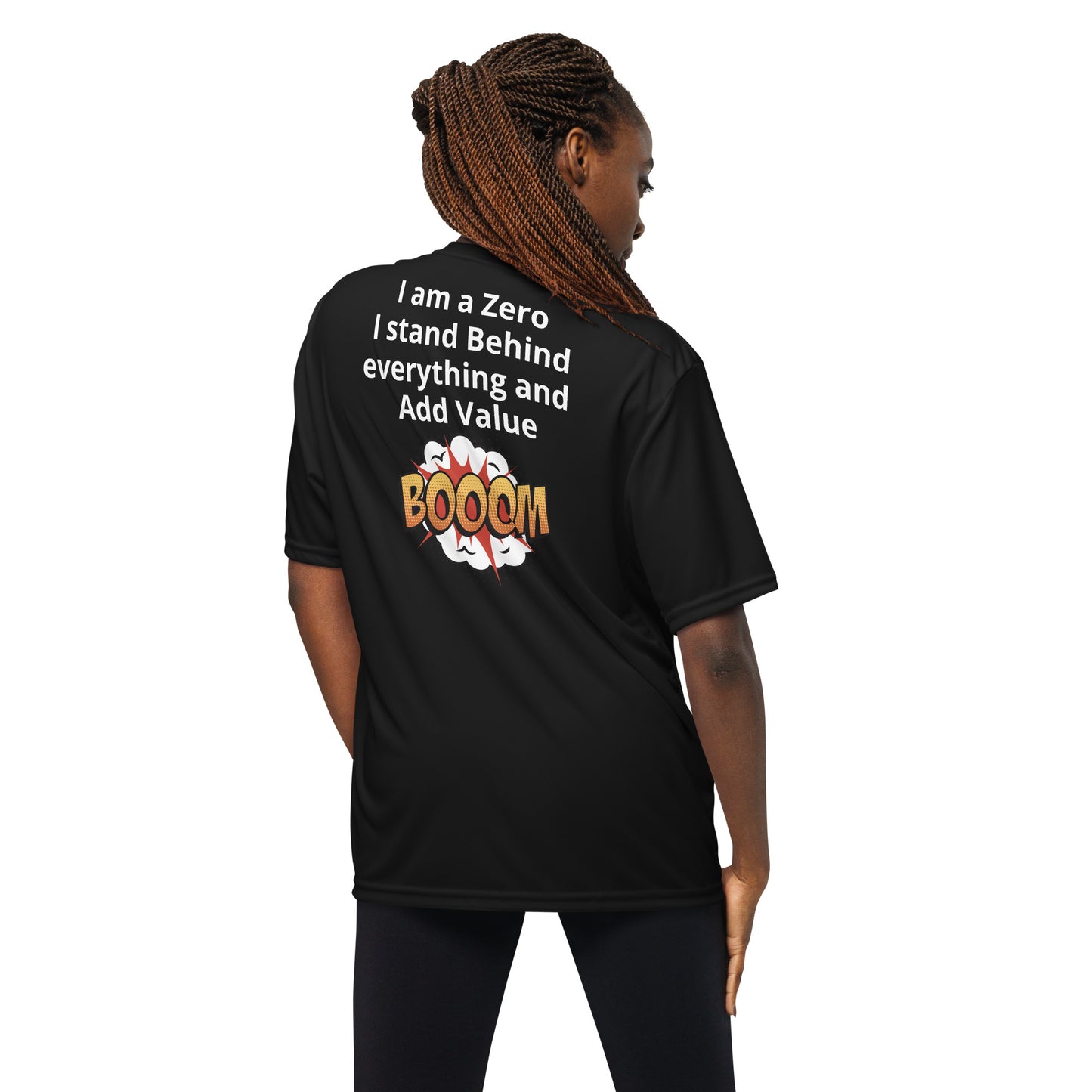 Unisex performance crew neck t-shirt