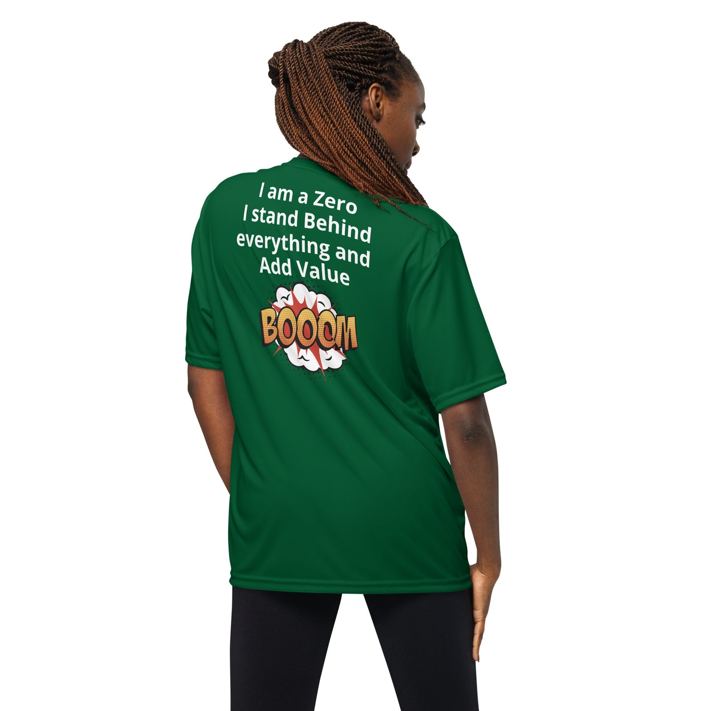 Unisex performance crew neck t-shirt