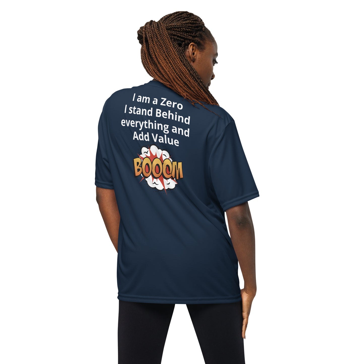 Unisex performance crew neck t-shirt