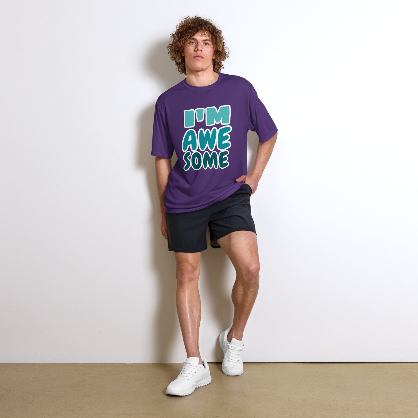 Unisex performance crew neck t-shirt