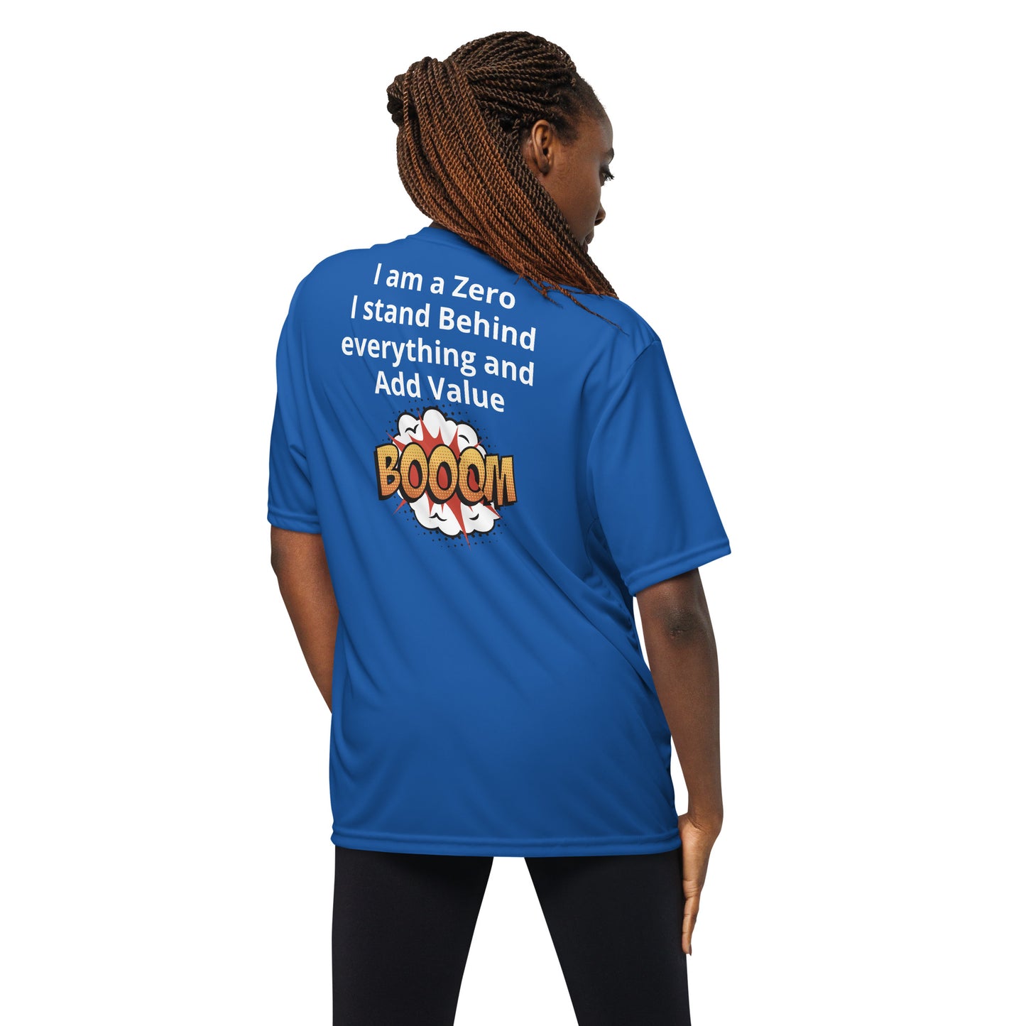 Unisex performance crew neck t-shirt