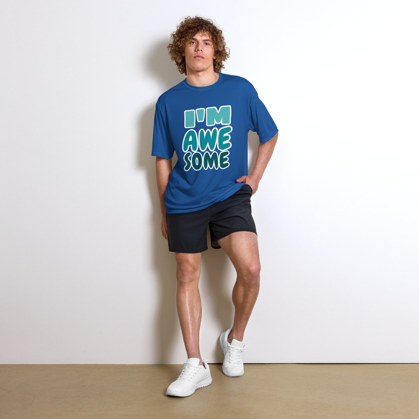 Unisex performance crew neck t-shirt