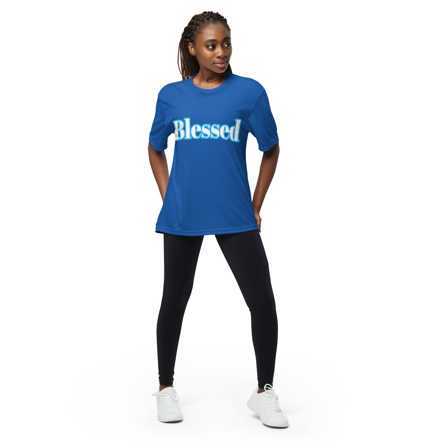 Unisex performance crew neck t-shirt