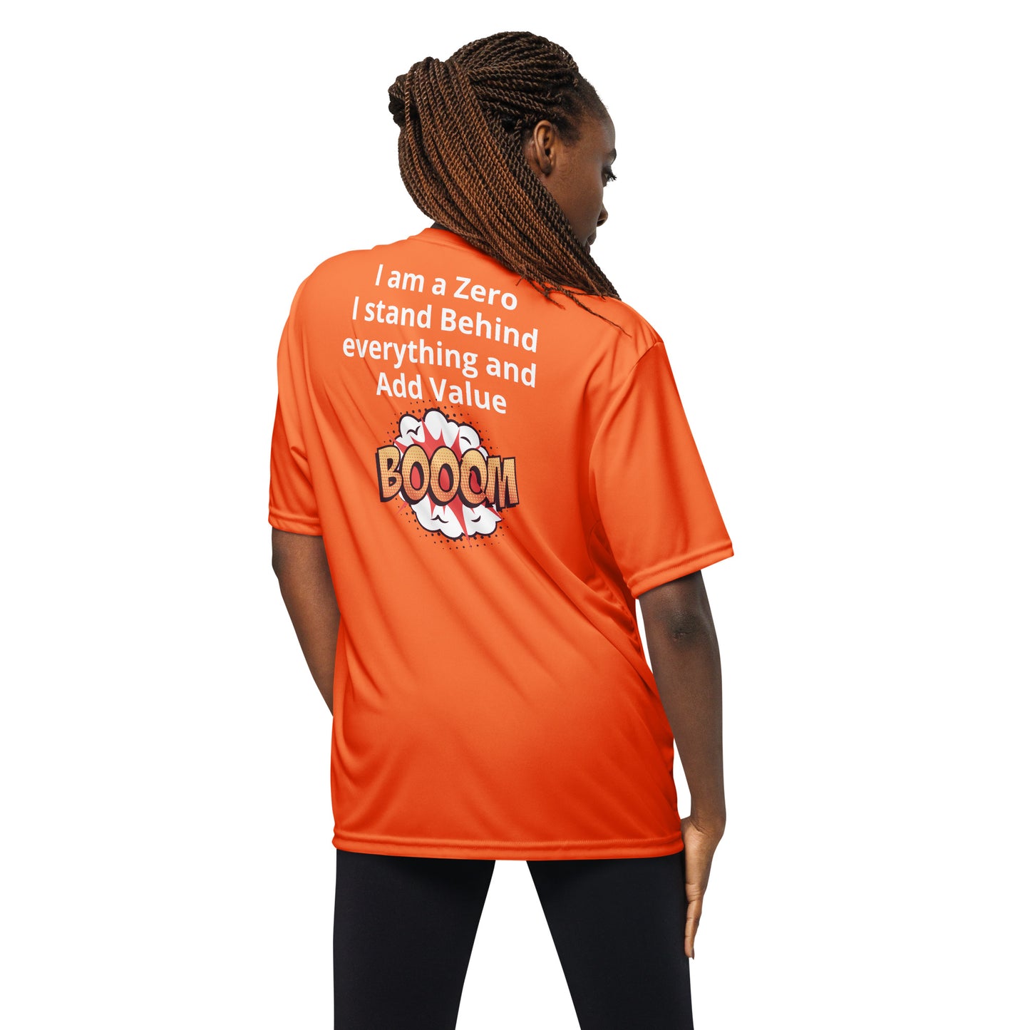 Unisex performance crew neck t-shirt