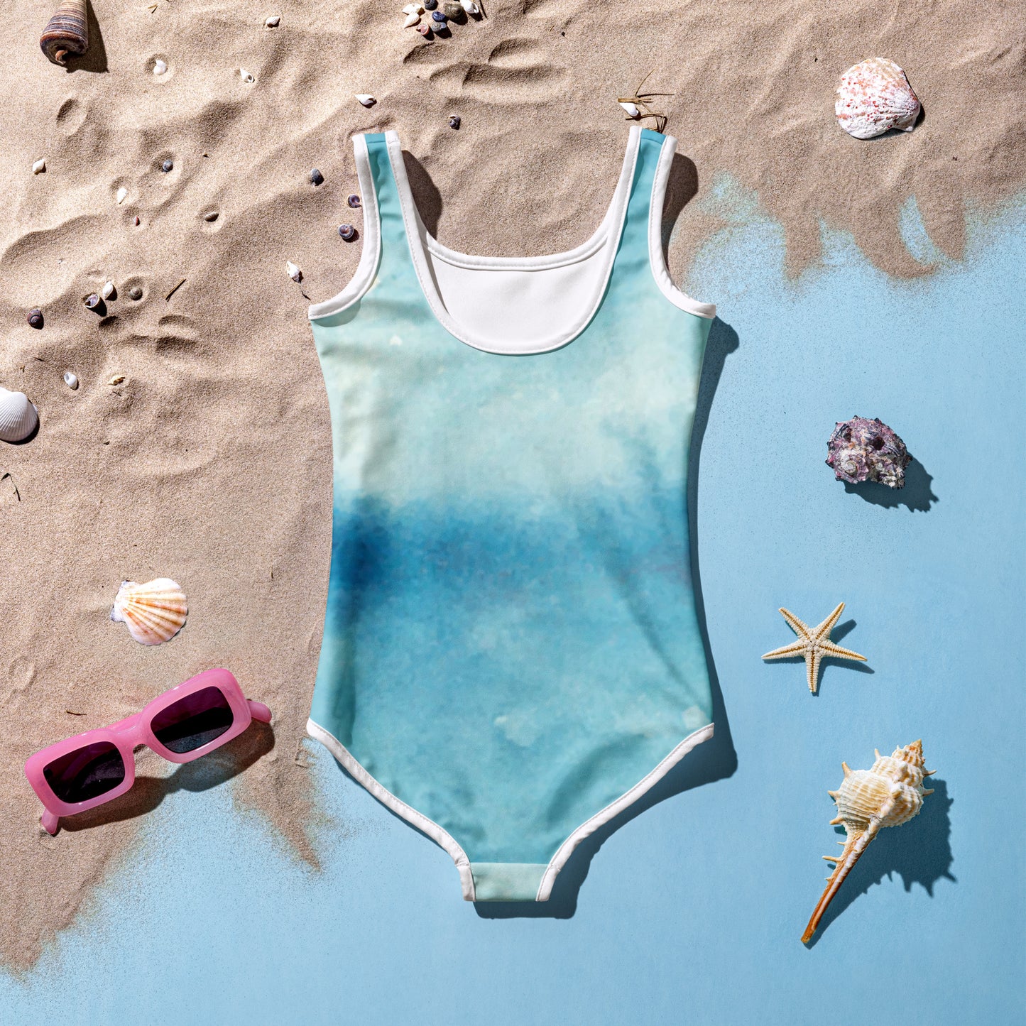 All-Over Print Kids Swimsuit