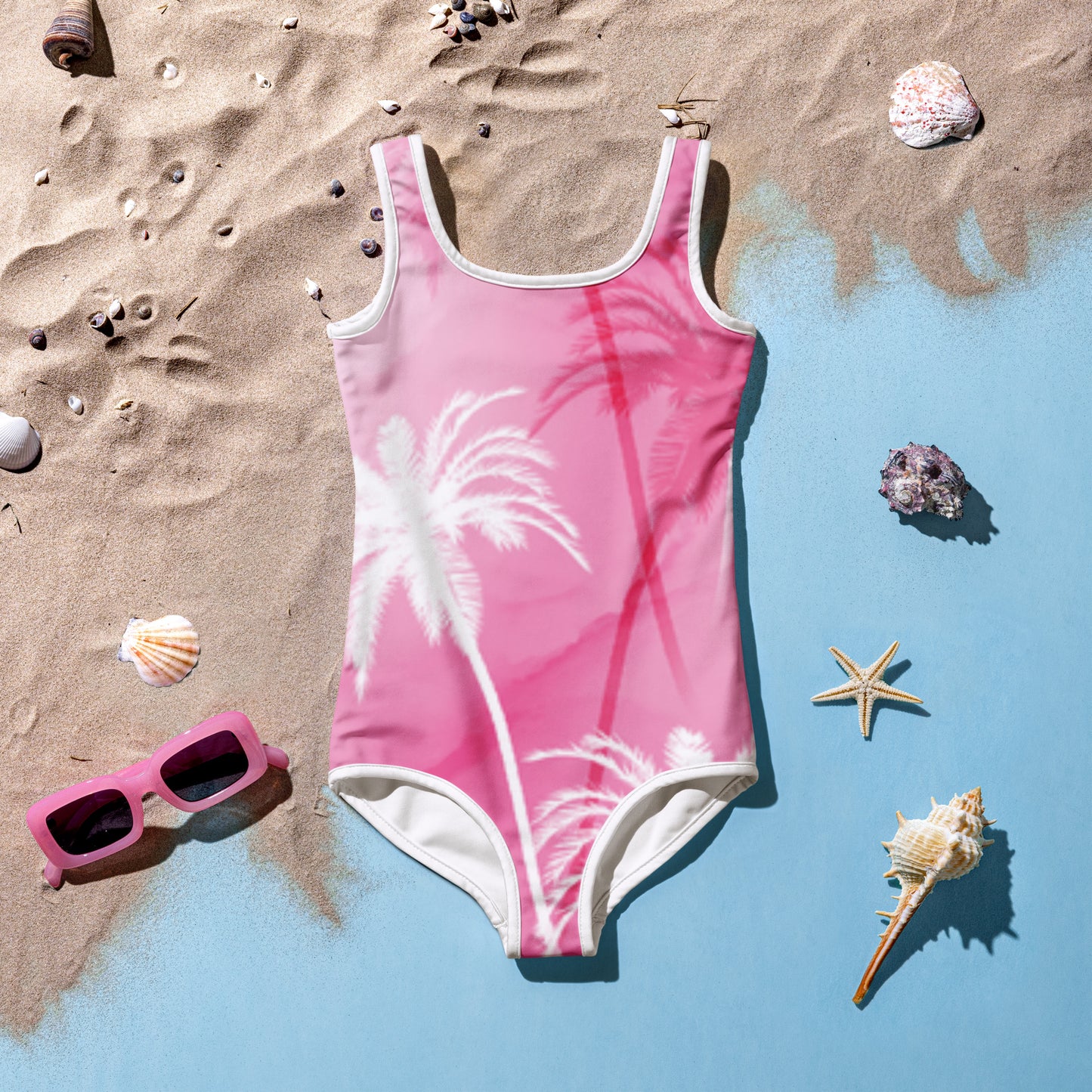 All-Over Print Kids Swimsuit