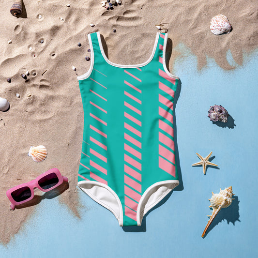 All-Over Print Kids Swimsuit