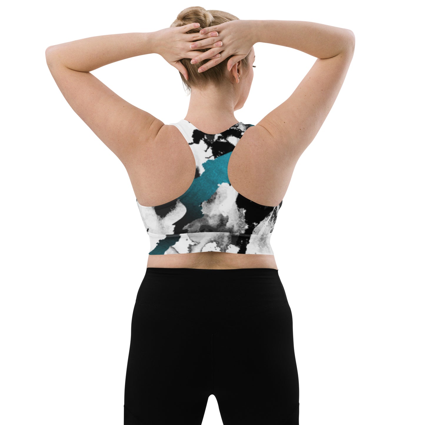 Longline sports bra