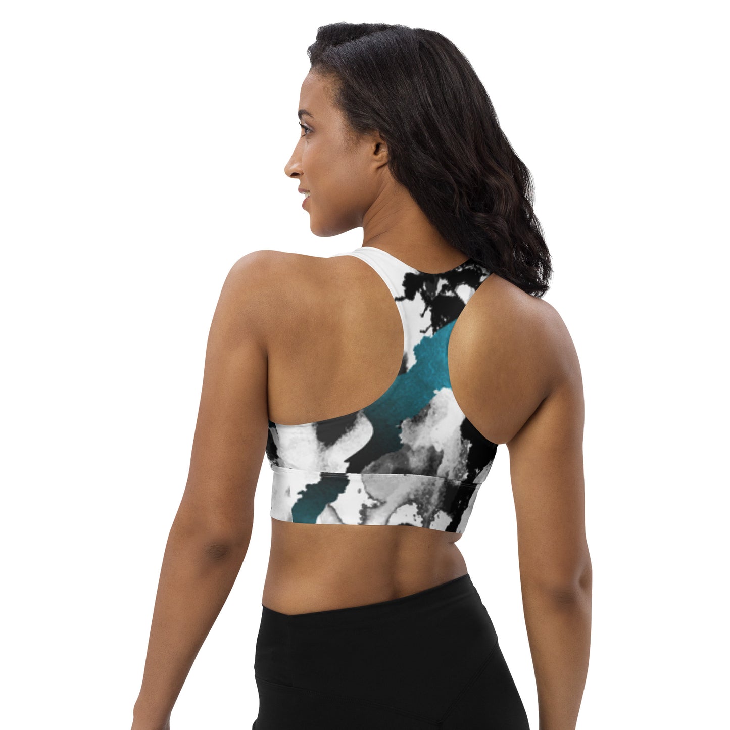 Longline sports bra