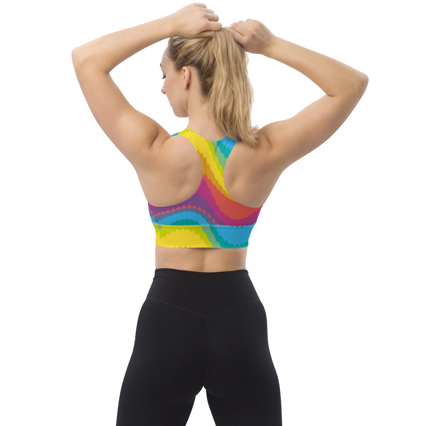 Longline sports bra