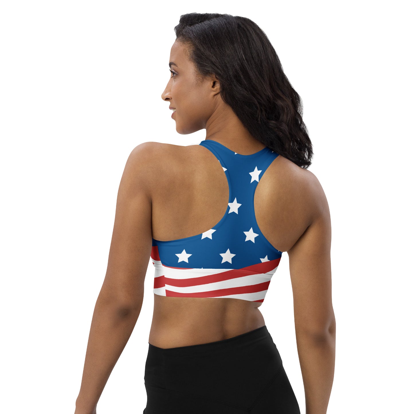 Longline sports bra