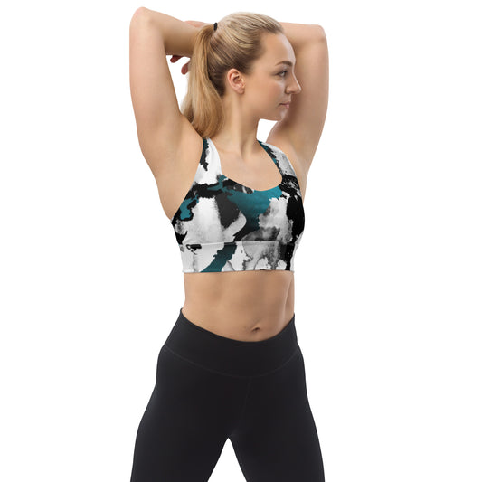 Longline sports bra