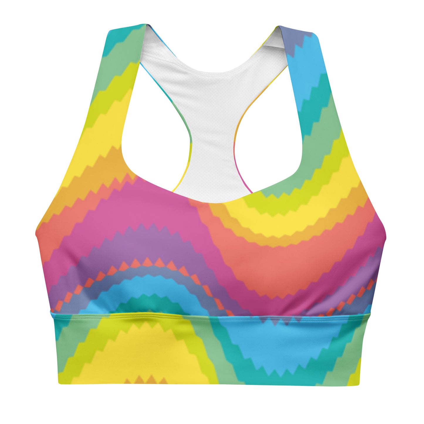 Longline sports bra