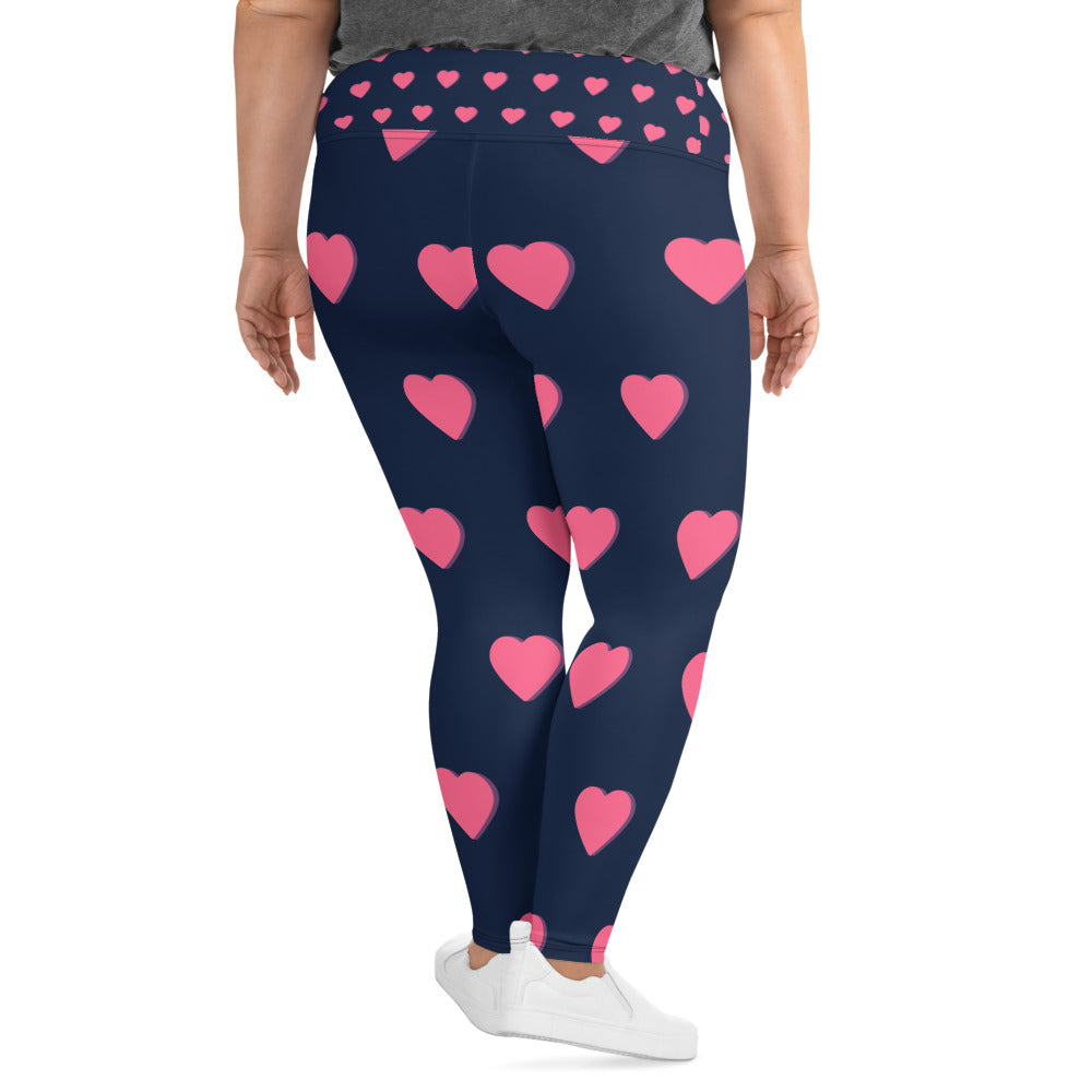 All-Over Print Plus Size Leggings