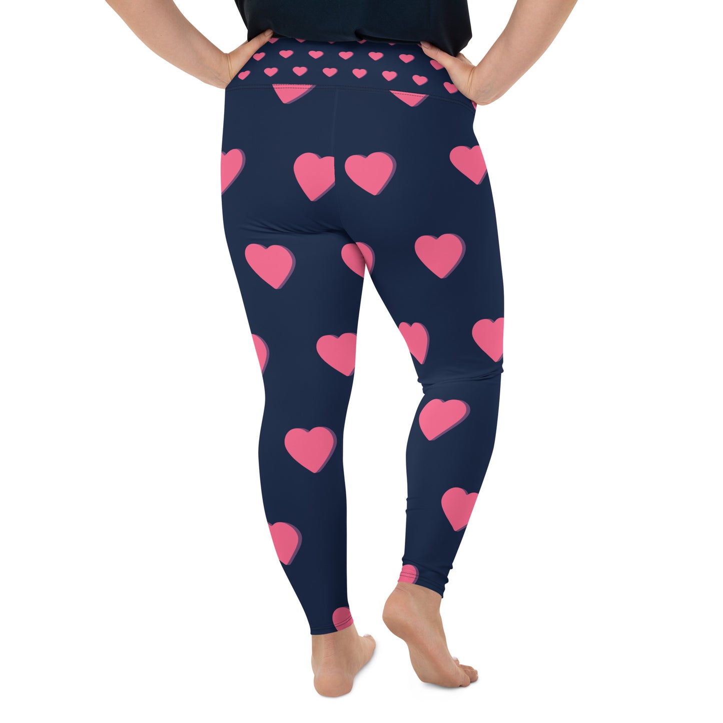 All-Over Print Plus Size Leggings