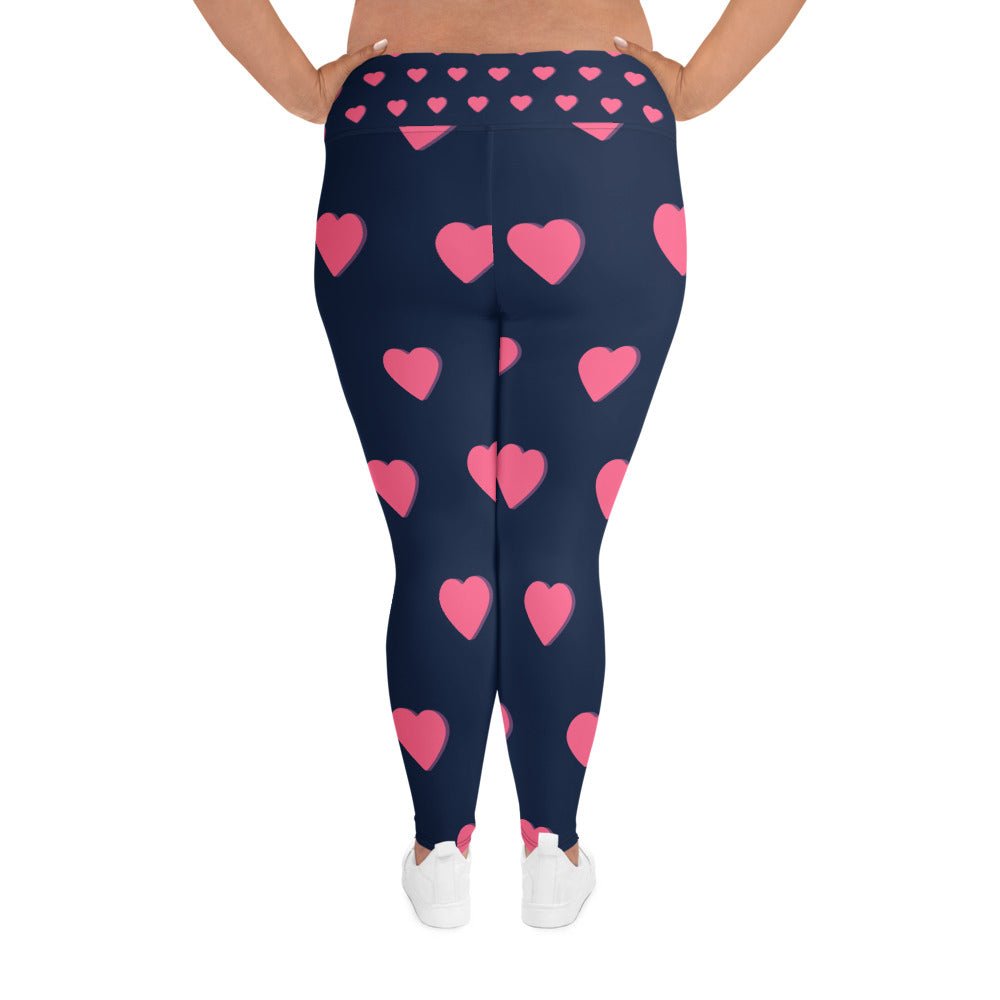 All-Over Print Plus Size Leggings