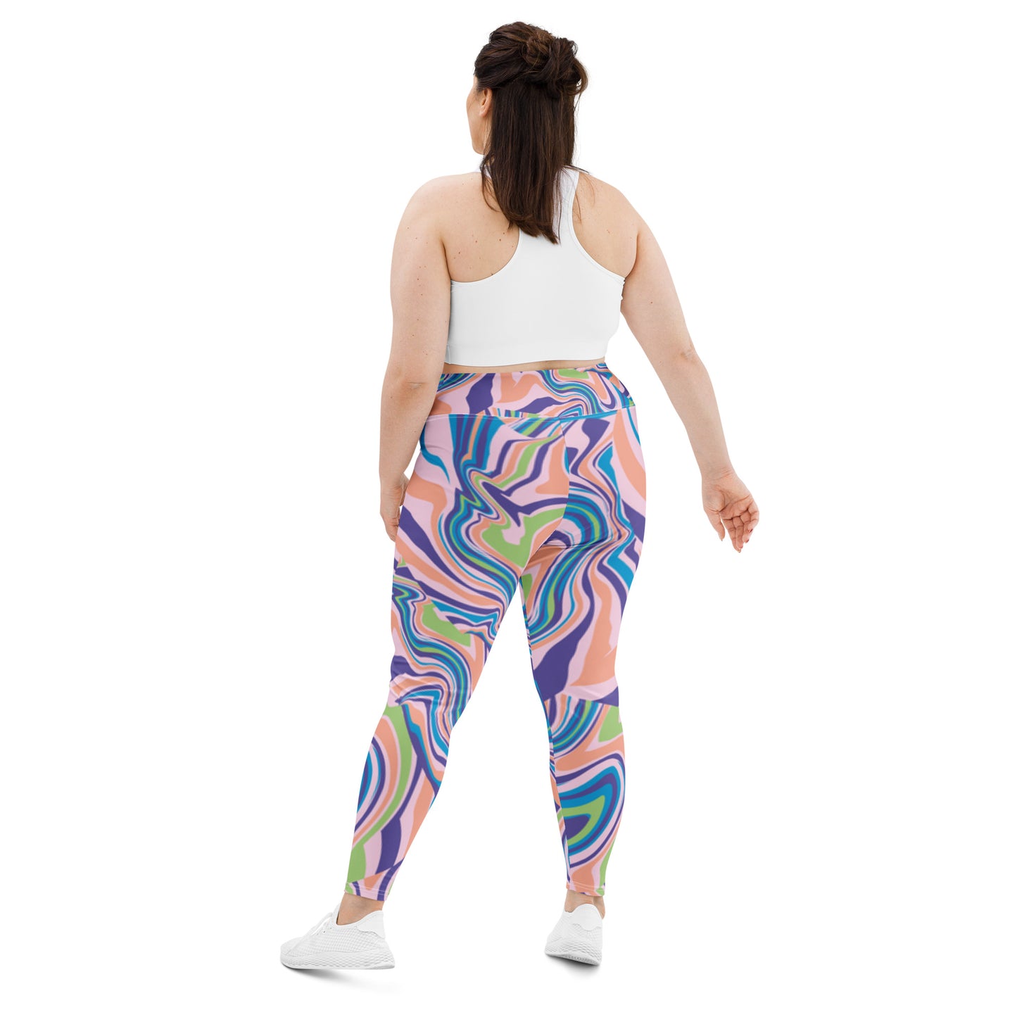 All-Over Print Plus Size Leggings