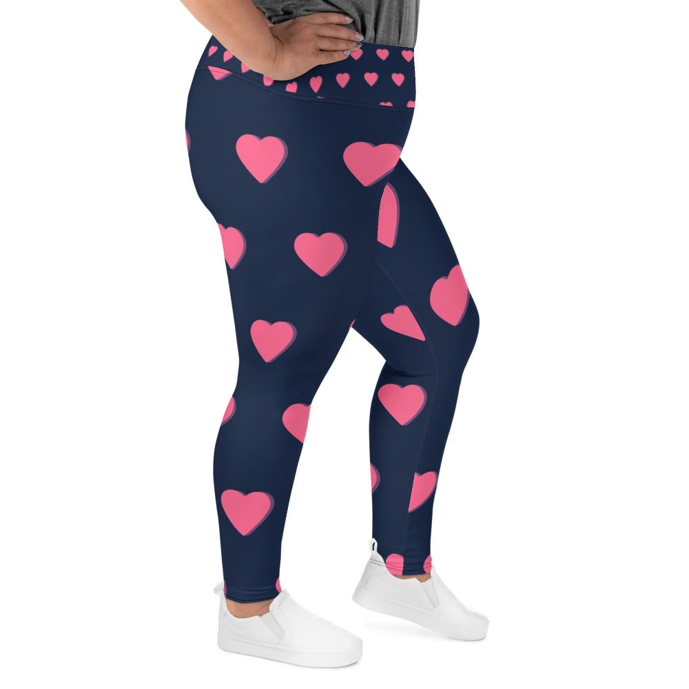 All-Over Print Plus Size Leggings