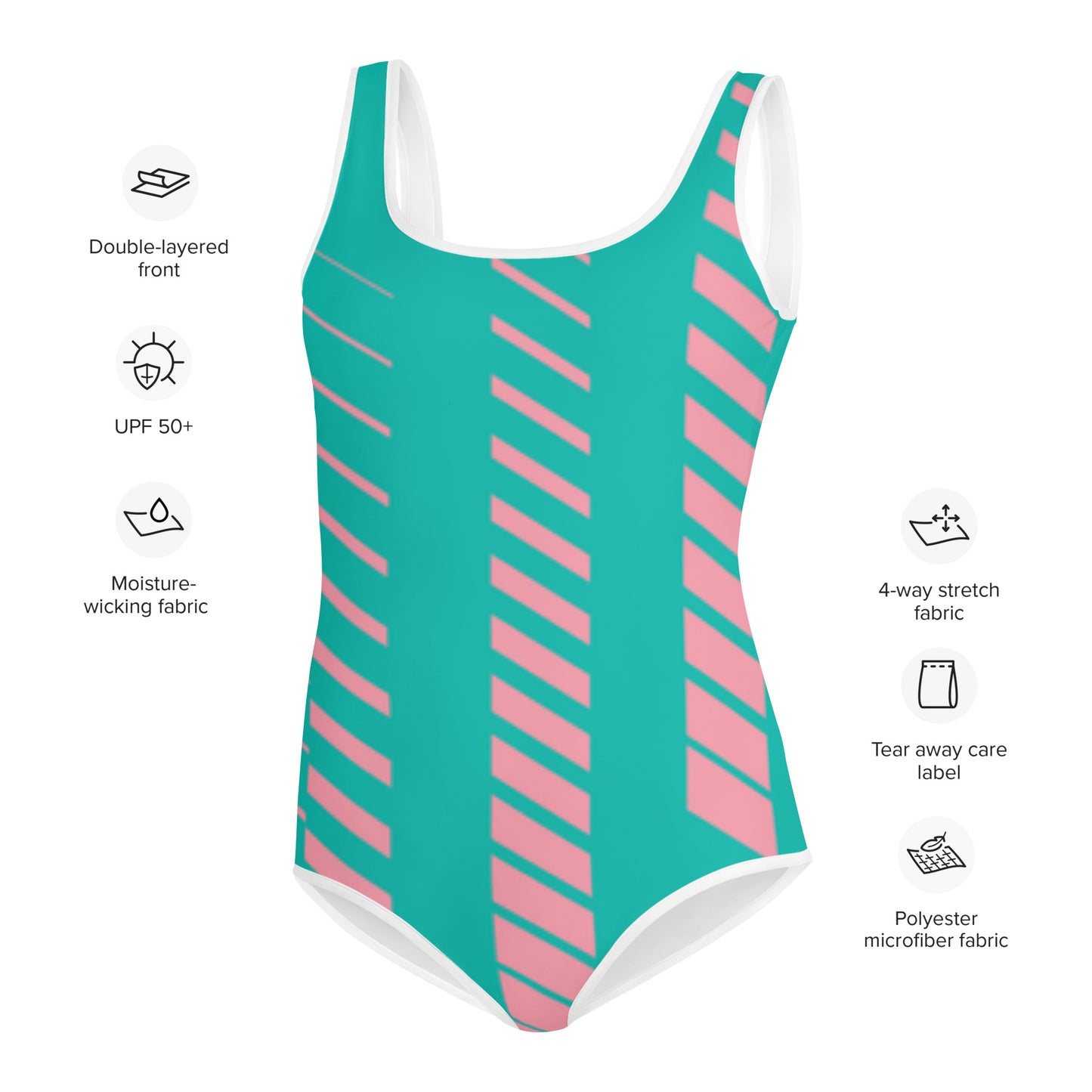 All-Over Print Youth Swimsuit