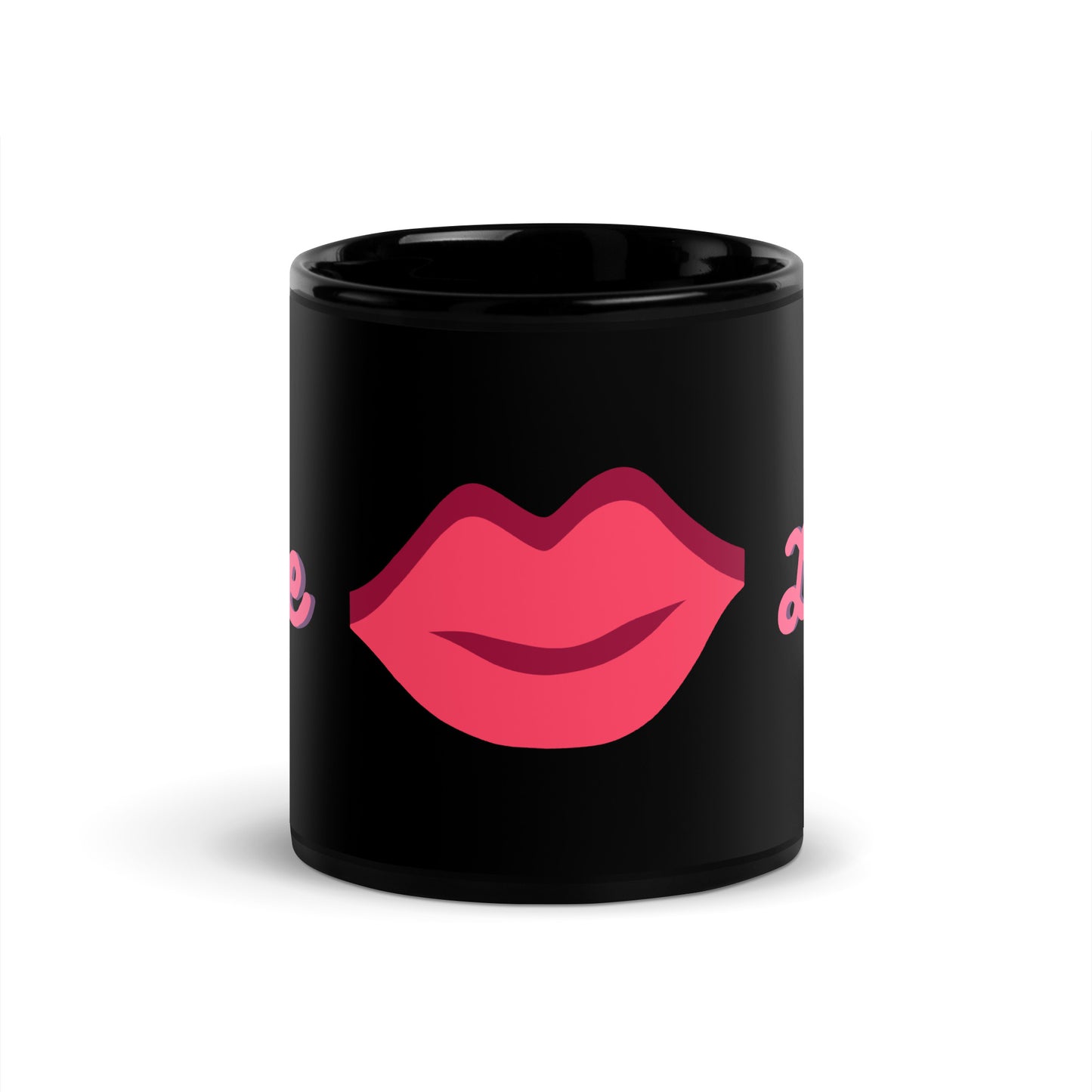 Black Glossy Mug