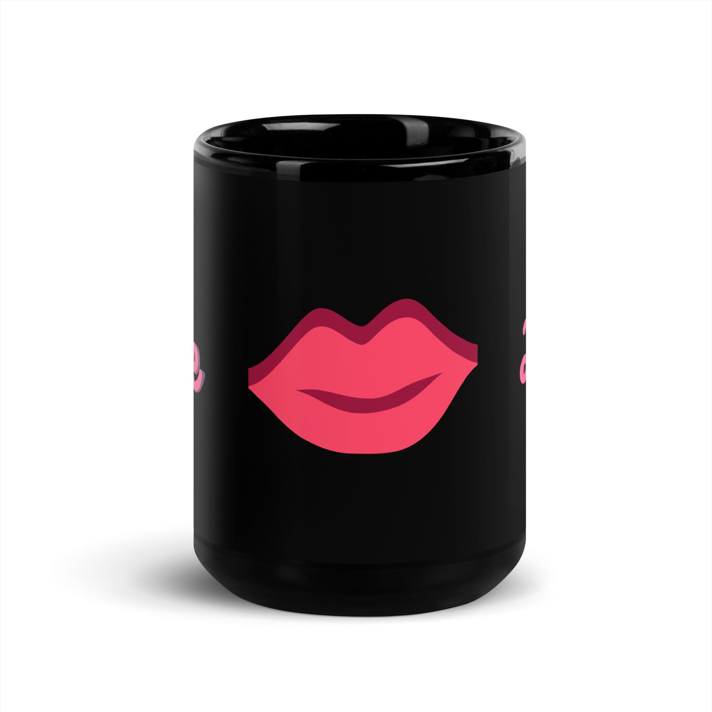 Black Glossy Mug