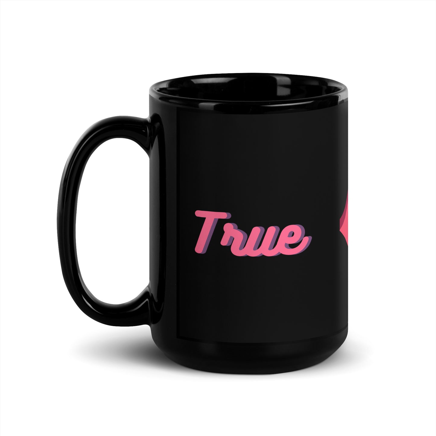 Black Glossy Mug