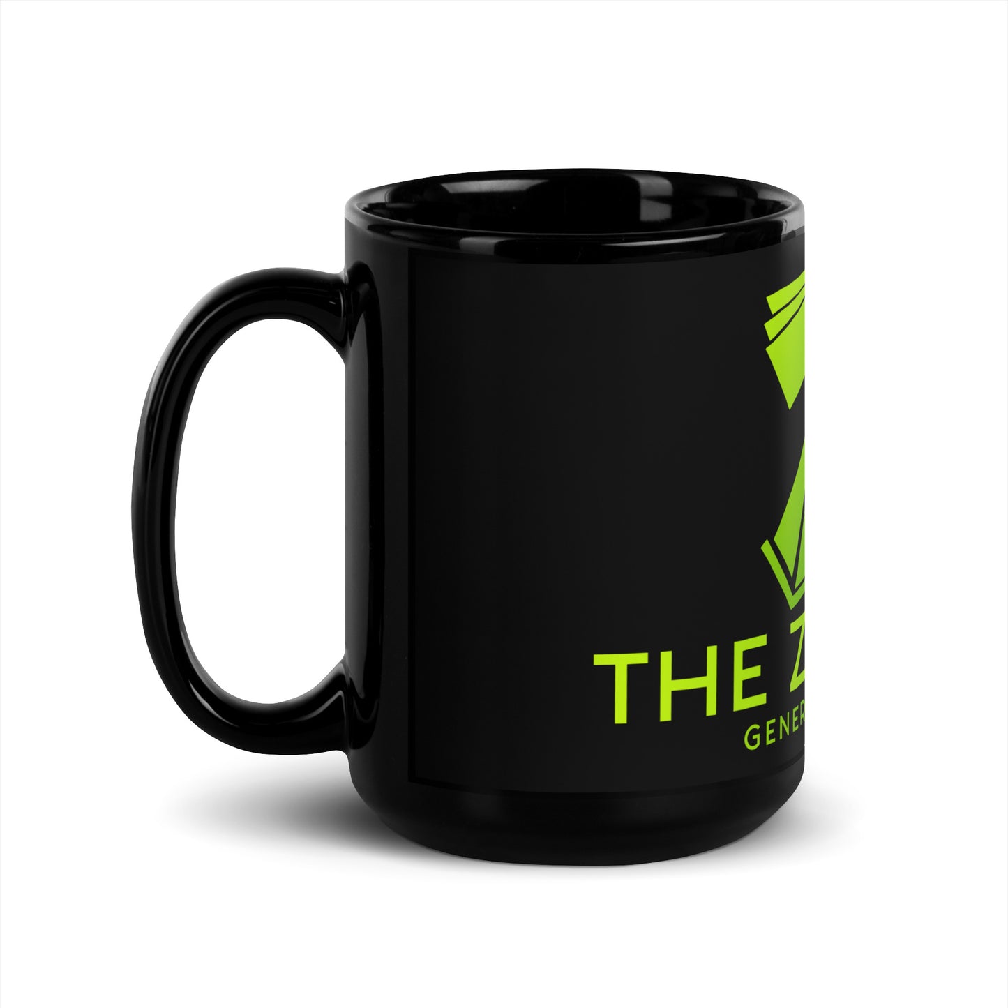 Black Glossy Mug 15oz