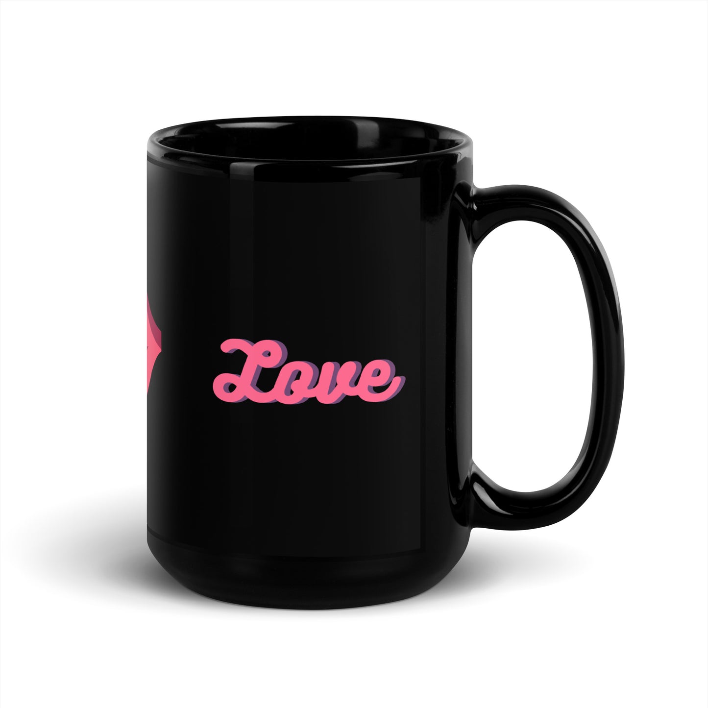 Black Glossy Mug