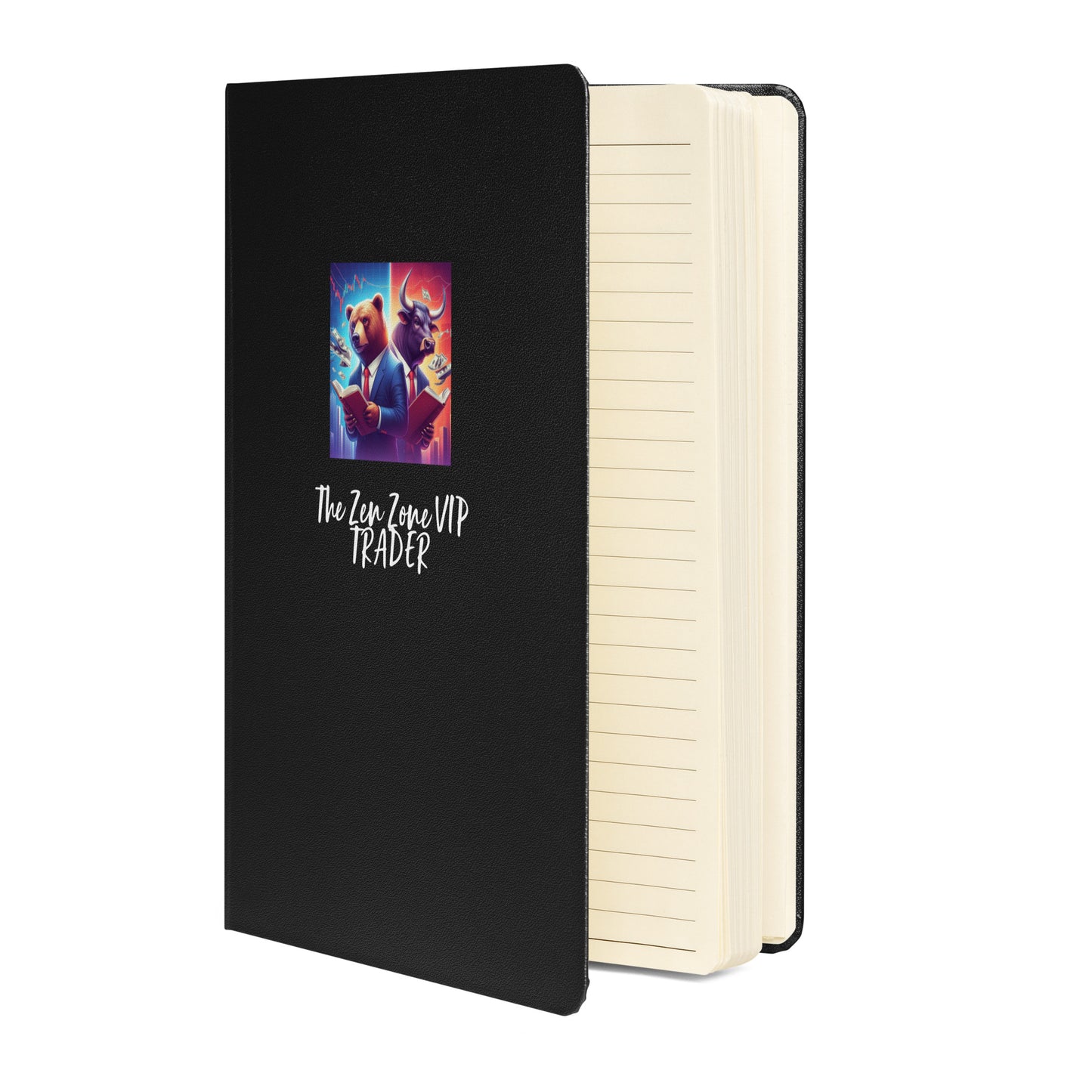 Hardcover bound notebook