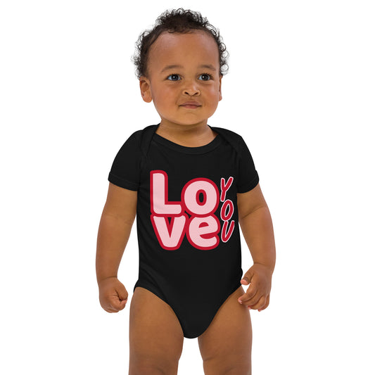 Organic cotton baby bodysuit