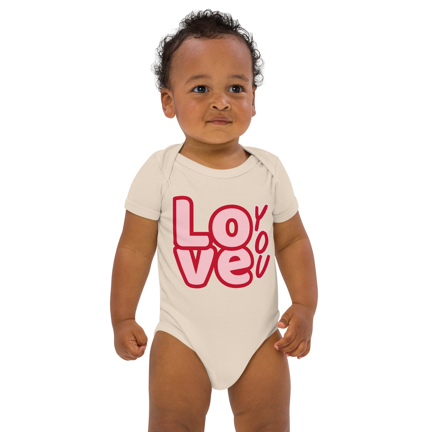 Organic cotton baby bodysuit