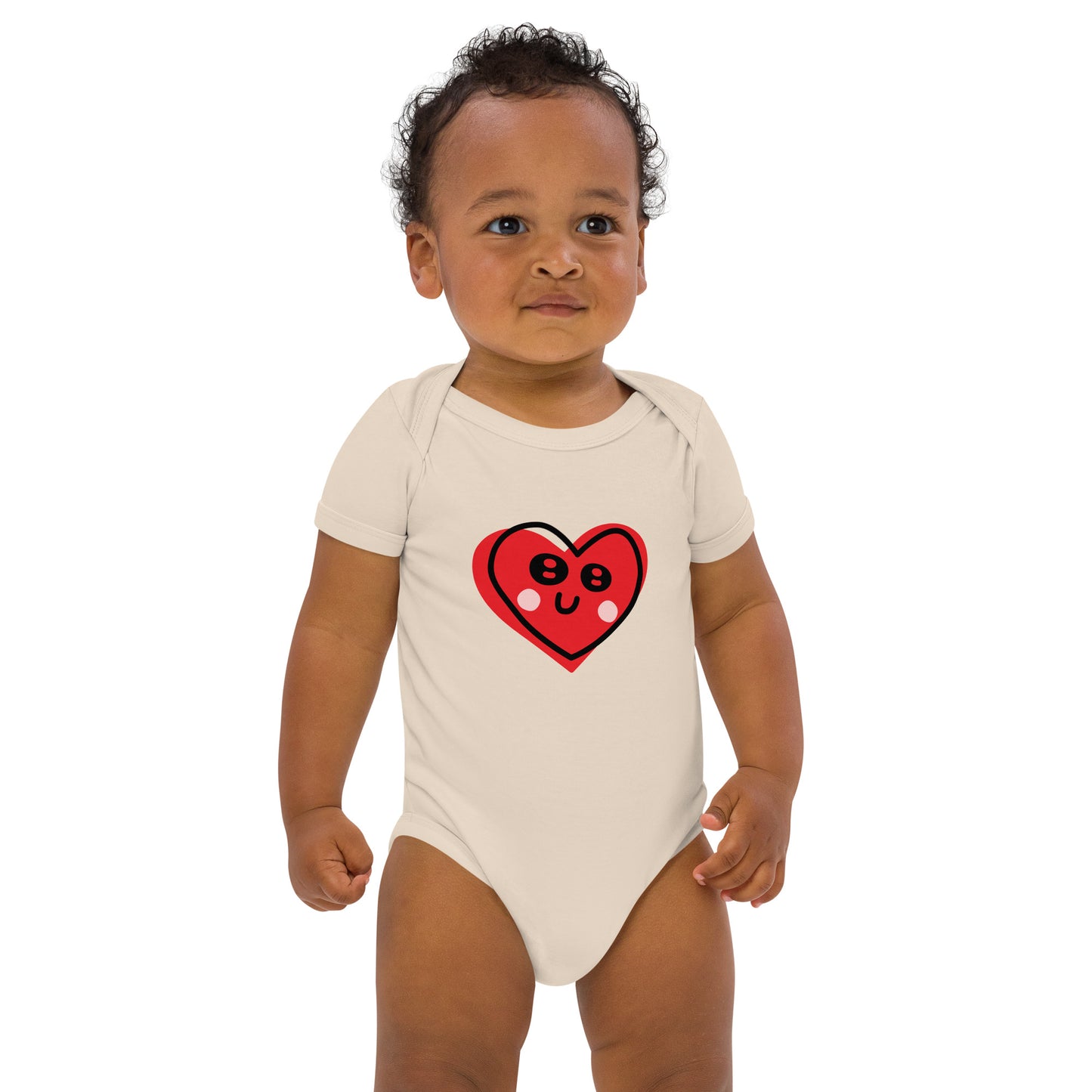 Organic cotton baby bodysuit