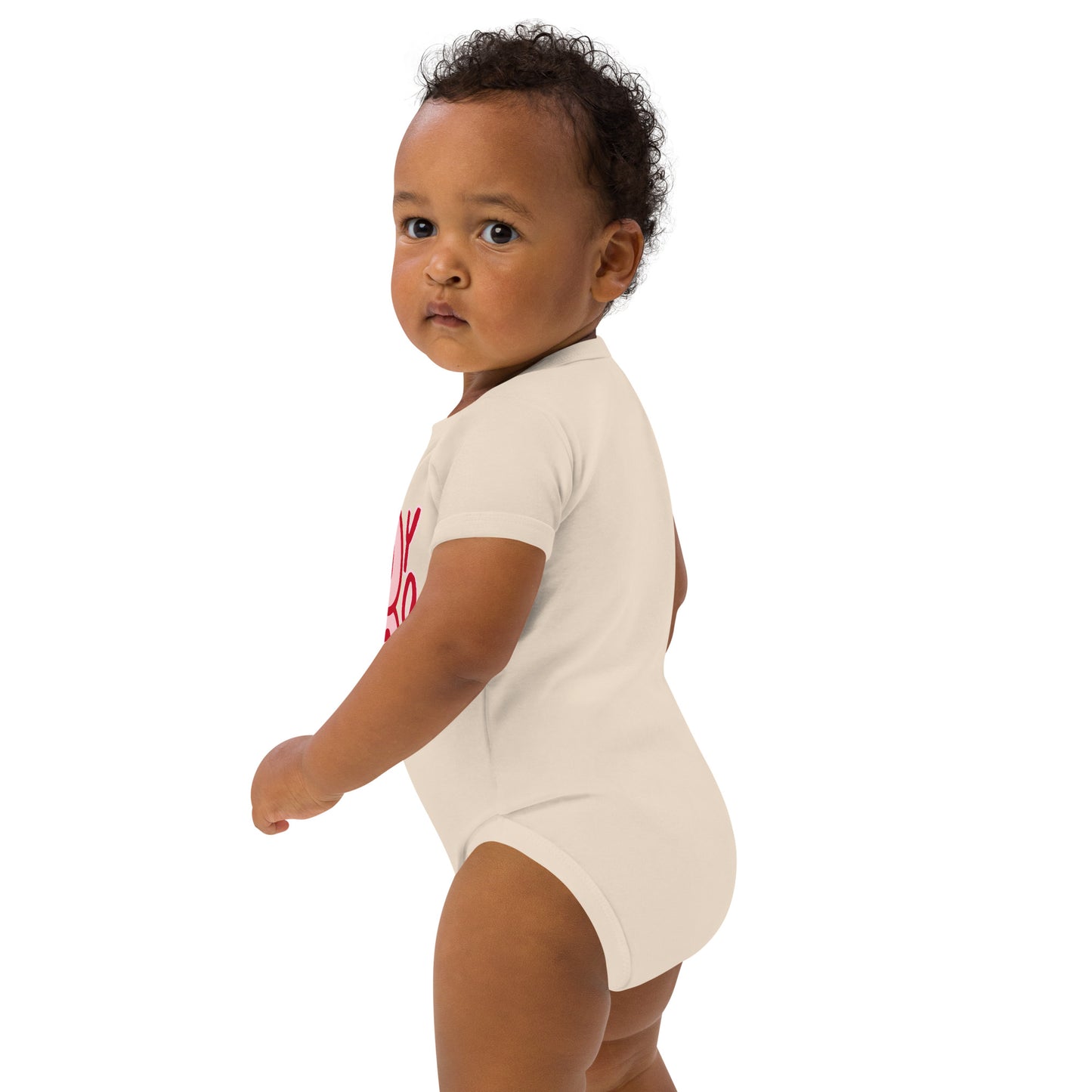 Organic cotton baby bodysuit