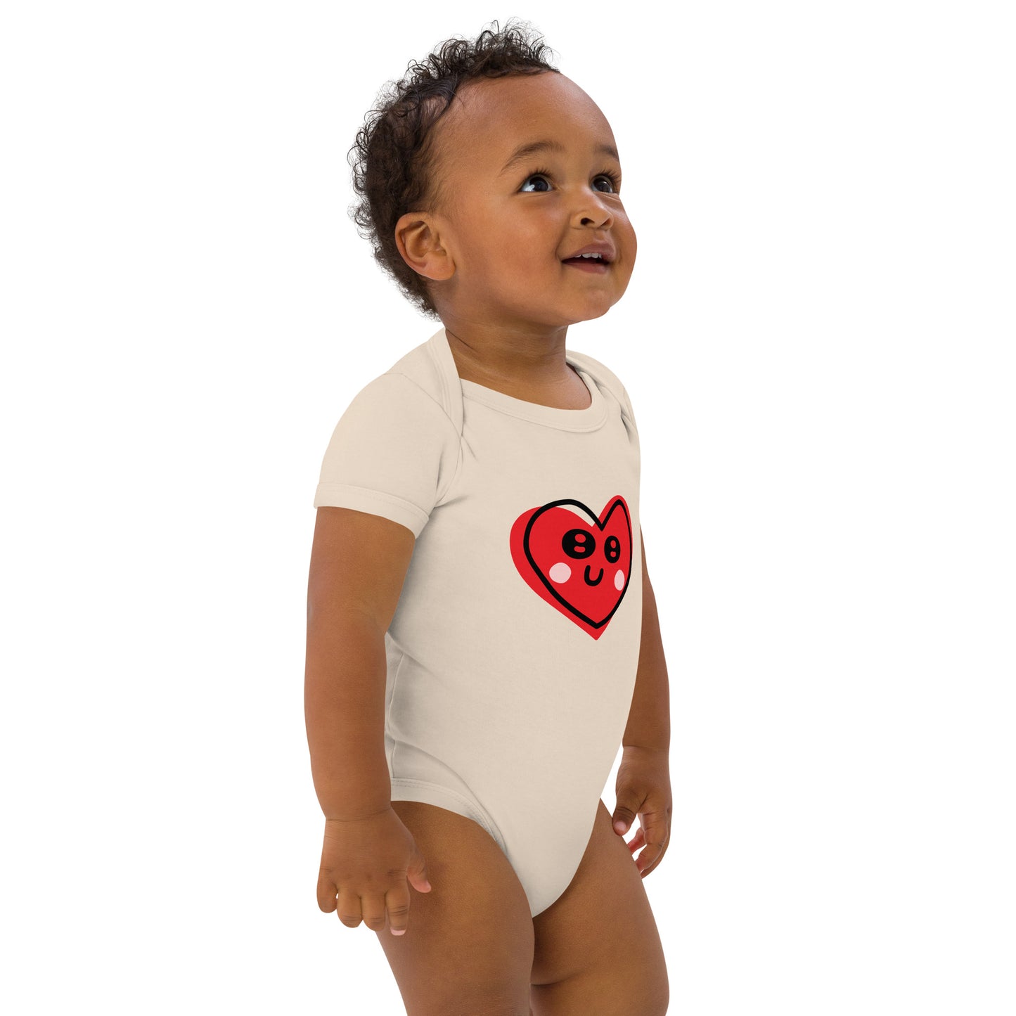 Organic cotton baby bodysuit