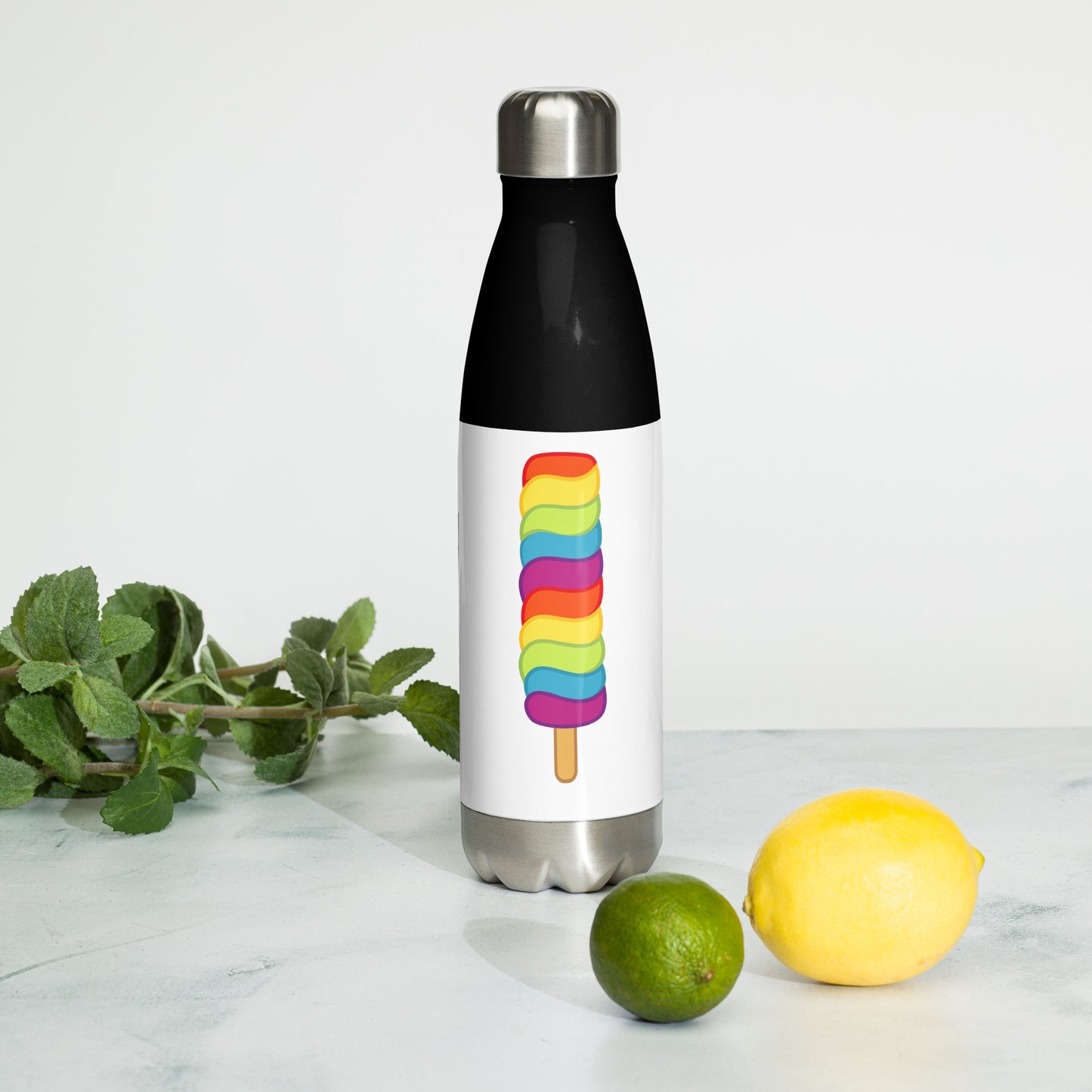 Stainless steel water bottle