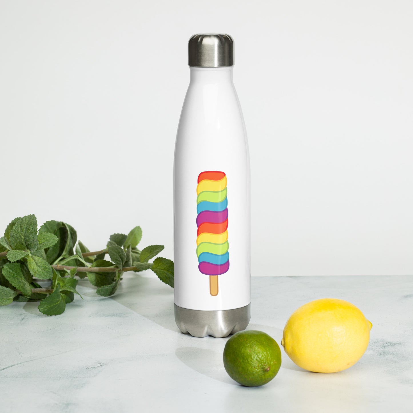 Stainless steel water bottle