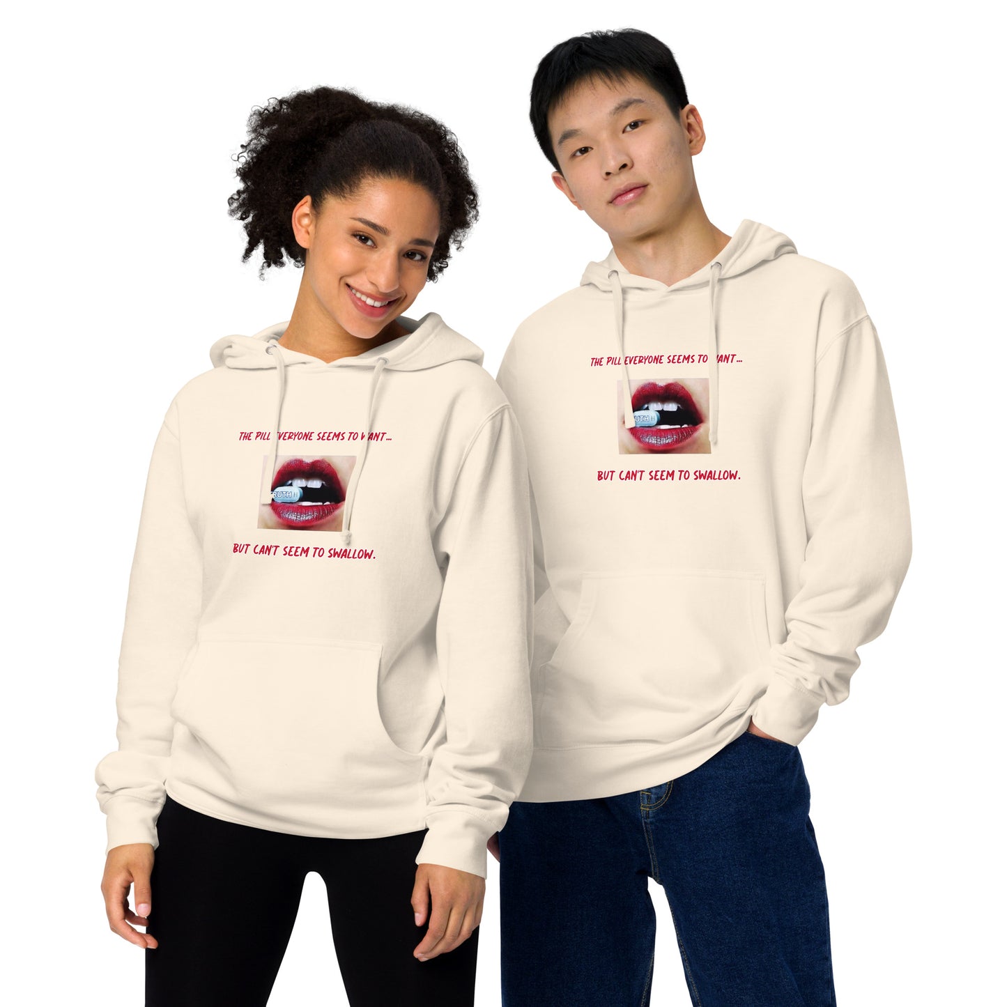 Unisex midweight hoodie