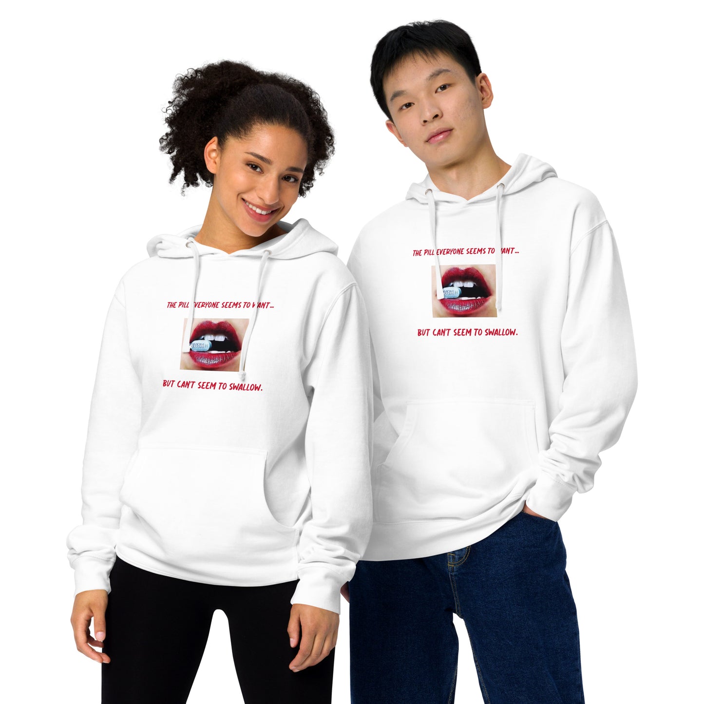 Unisex midweight hoodie