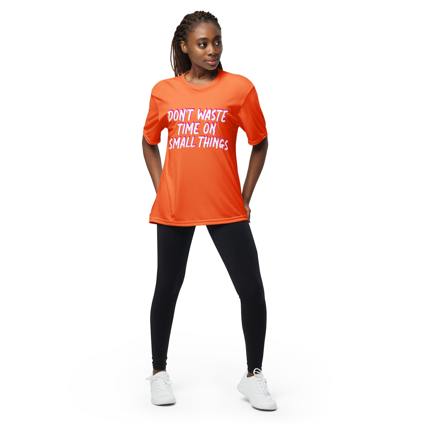 Unisex performance crew neck t-shirt