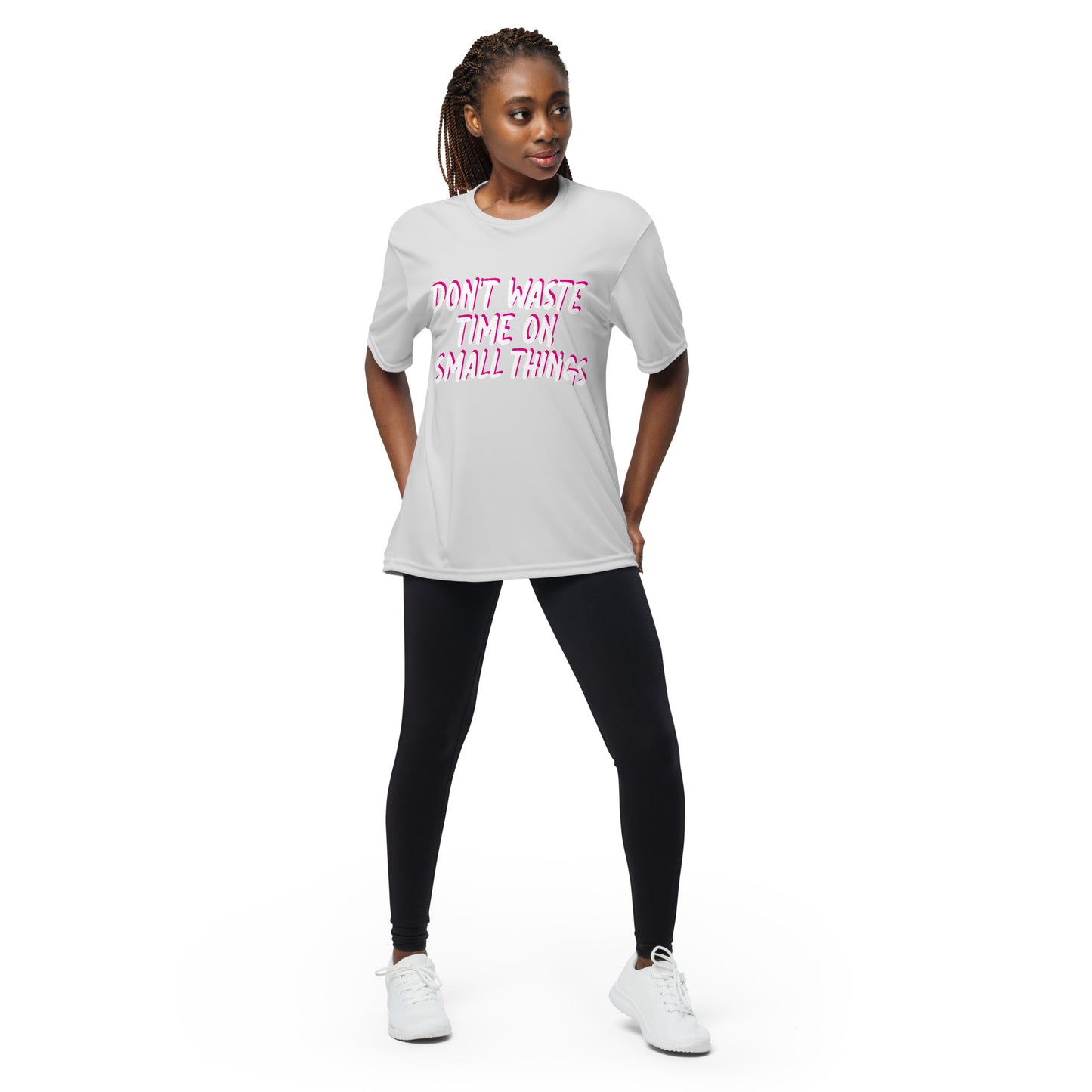 Unisex performance crew neck t-shirt