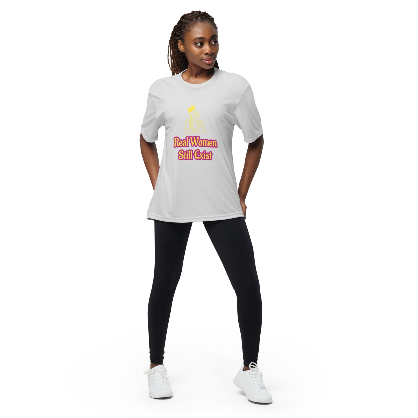 Unisex performance crew neck t-shirt