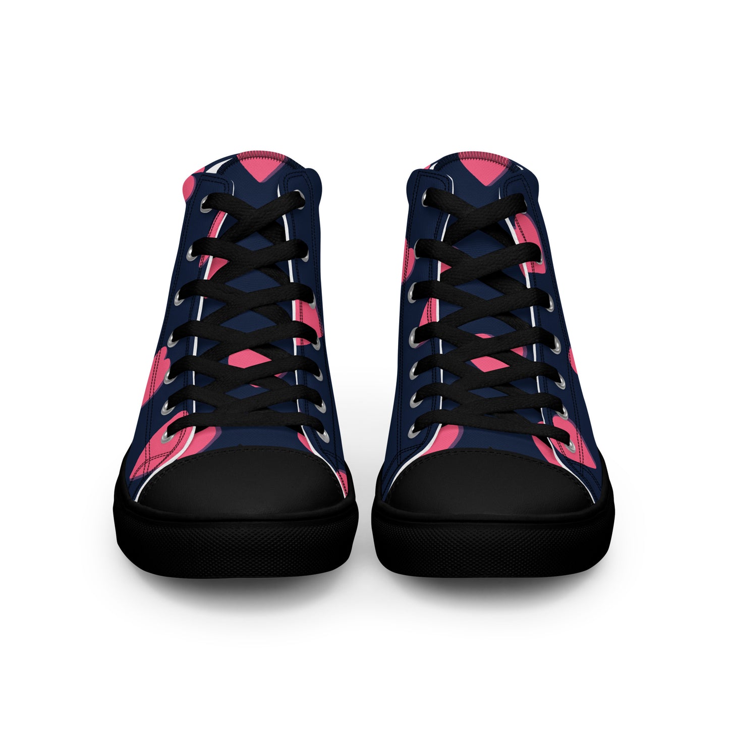 Women’s high top canvas shoes