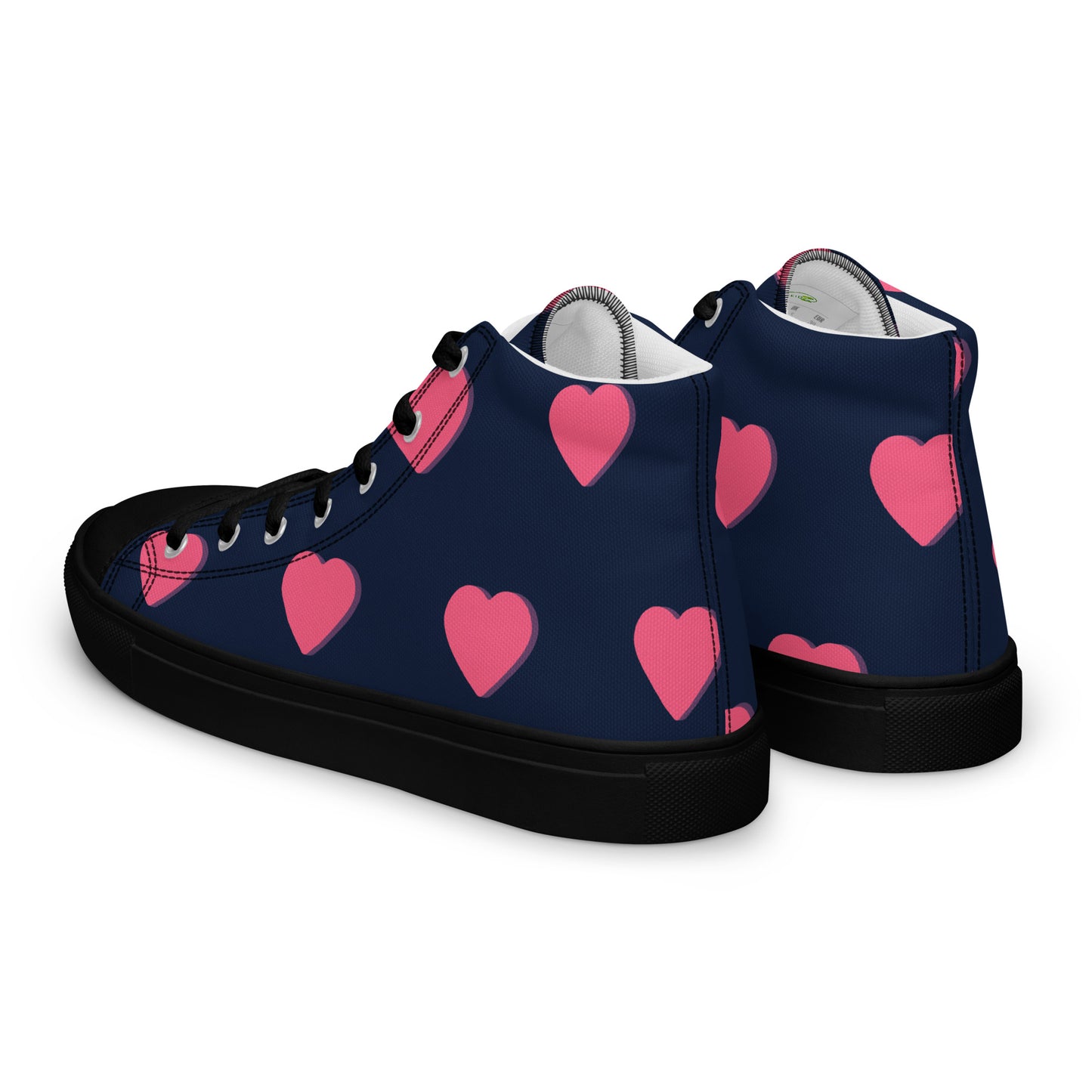 Women’s high top canvas shoes