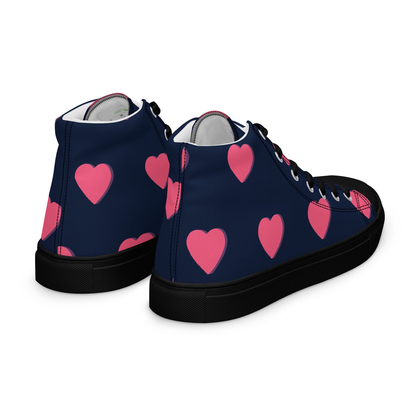 Women’s high top canvas shoes