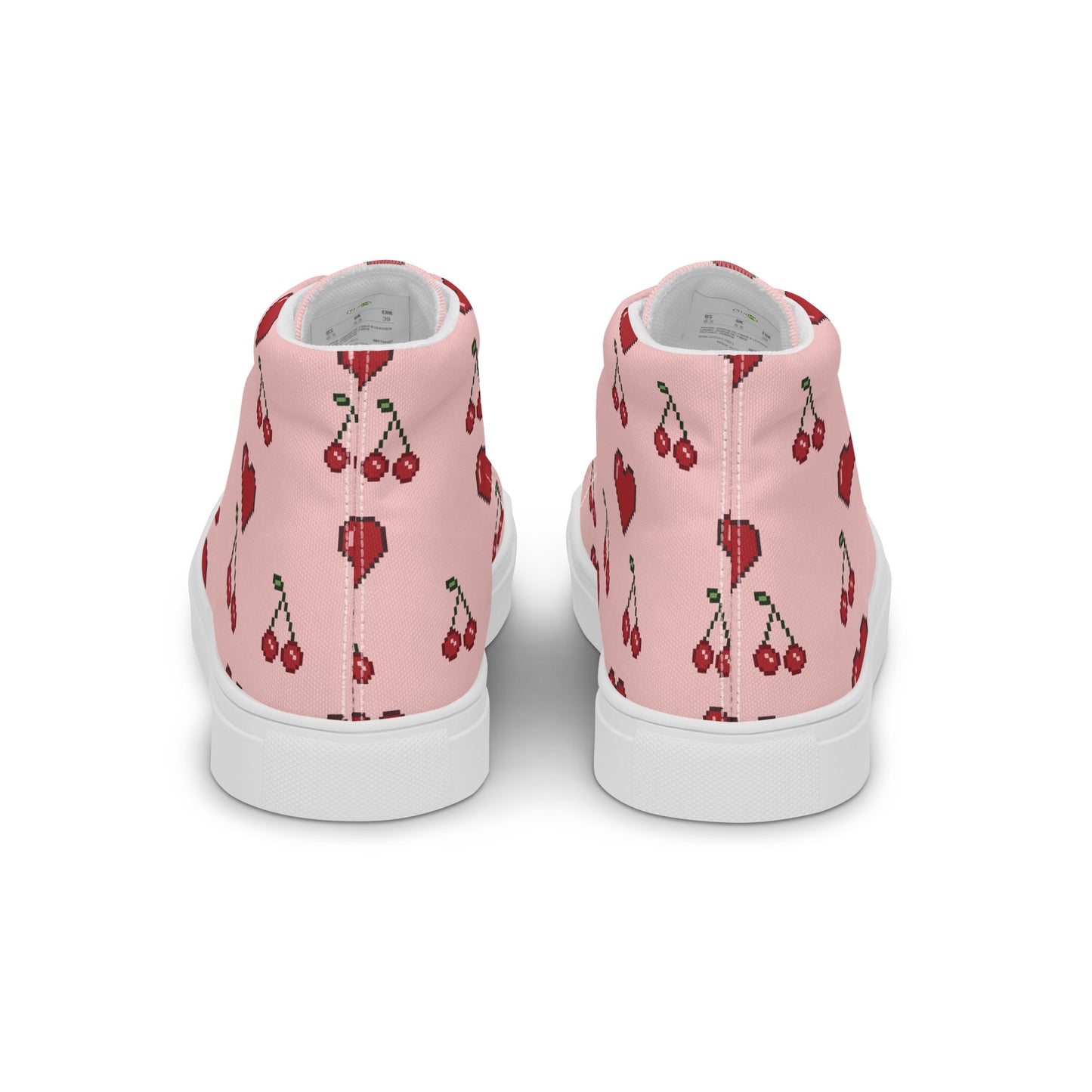 Women’s high top canvas shoes