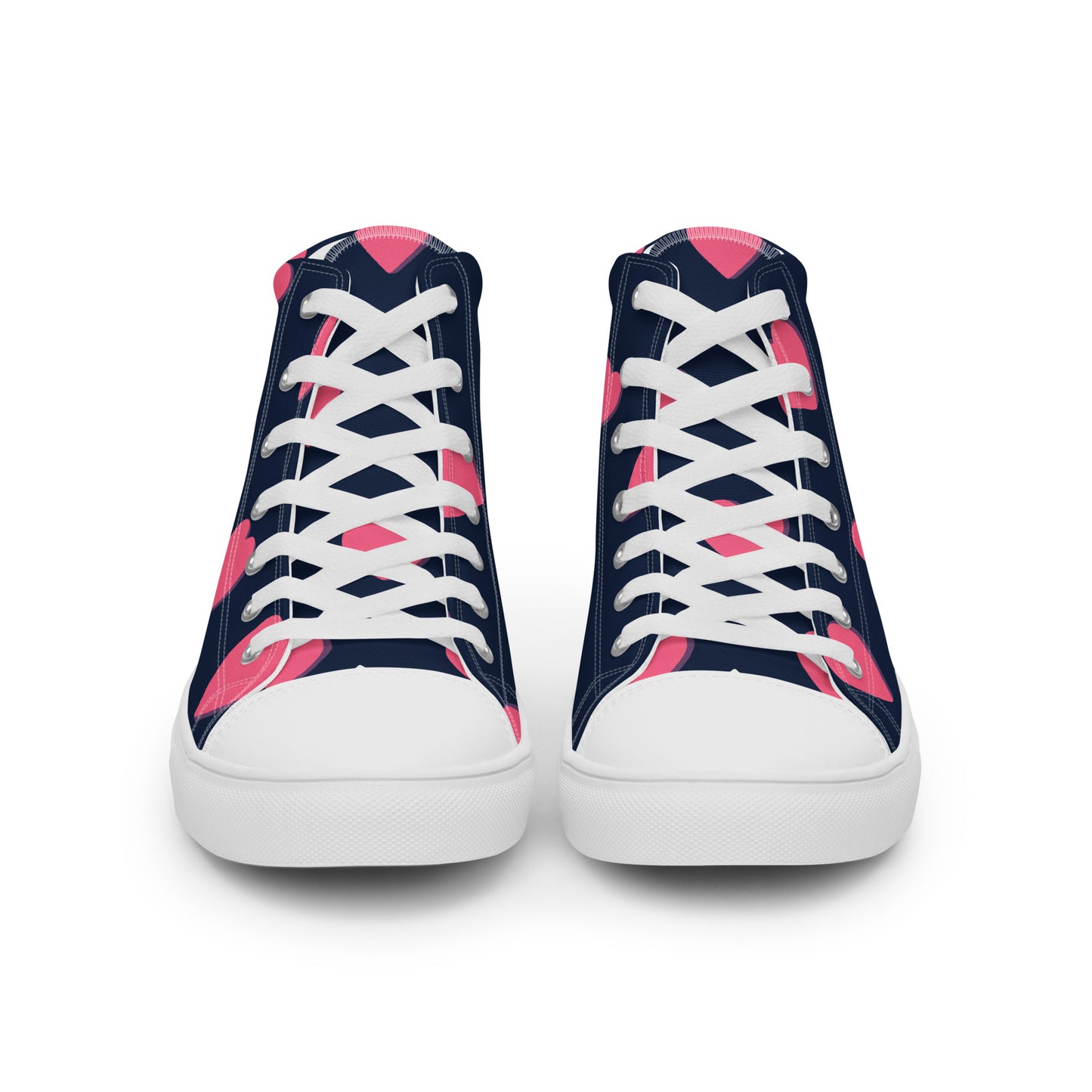 Women’s high top canvas shoes