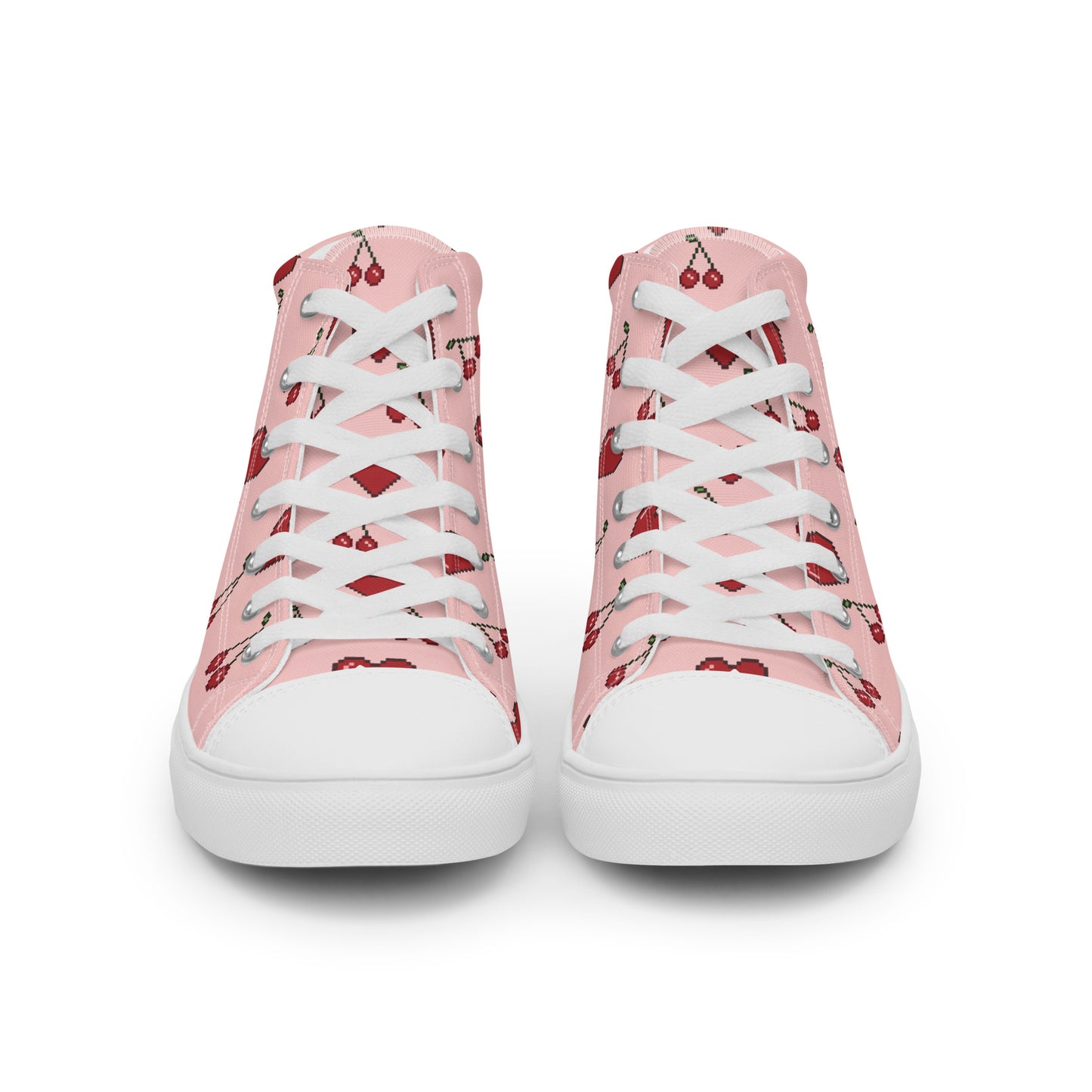 Women’s high top canvas shoes